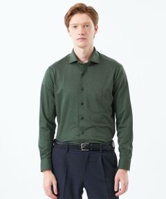 MACKINTOSH PHILOSOPHY(MENS) / マッキントッシュ フィロソフィー　メンズ シャツ・ブラウス | スクエアホリゾンタルワイドシャツ 無地バリエーションジャージー