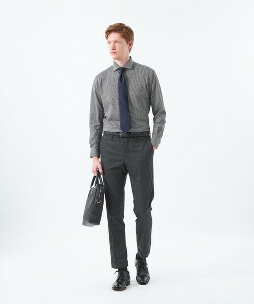 MACKINTOSH PHILOSOPHY(MENS) / マッキントッシュ フィロソフィー メンズ シャツ・ブラウス | スクエアホリゾンタルワイドシャツ 無地バリエーションジャージー | 詳細2