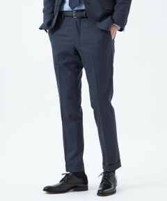 MACKINTOSH PHILOSOPHY(MENS) / マッキントッシュ フィロソフィー　メンズ その他パンツ | 【WEB&一部店舗限定】トロッター テーパードトラウザーズ ウール混マイクロ千鳥
