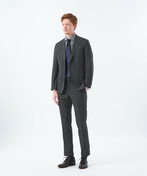 MACKINTOSH PHILOSOPHY(MENS) / マッキントッシュ フィロソフィー　メンズ その他パンツ | 【WEB&一部店舗限定】トロッター テーパードトラウザーズ ウール混マイクロ千鳥 | 詳細1
