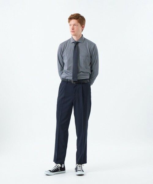 MACKINTOSH PHILOSOPHY(MENS) / マッキントッシュ フィロソフィー メンズ その他パンツ | トロッター トラウザーズ#001(ナンバーワン)Extra Fine Twill(エクストラファインツイル) | 詳細3