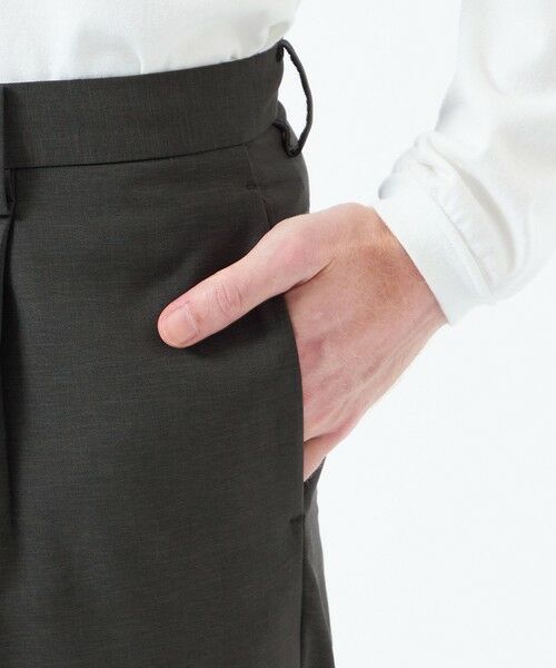 MACKINTOSH PHILOSOPHY(MENS) / マッキントッシュ フィロソフィー メンズ その他パンツ | トロッター トラウザーズ#001(ナンバーワン)Extra Fine Twill(エクストラファインツイル) | 詳細7