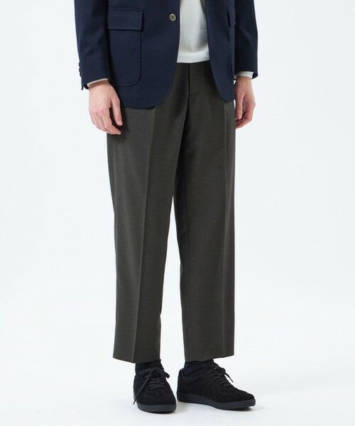 MACKINTOSH PHILOSOPHY(MENS) / マッキントッシュ フィロソフィー メンズ その他パンツ | トロッター トラウザーズ#001(ナンバーワン)Extra Fine Twill(エクストラファインツイル)(チャコールグレー1)