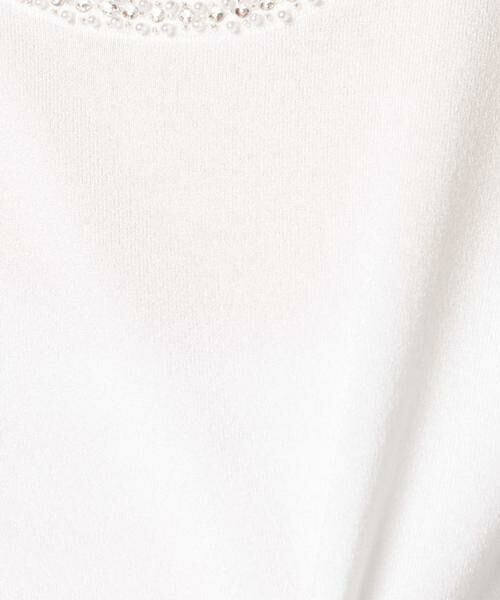 MADAM JOCONDE / マダムジョコンダ ニット・セーター | ARINA ビーズ刺繍 ニットプルオーバー | 詳細4