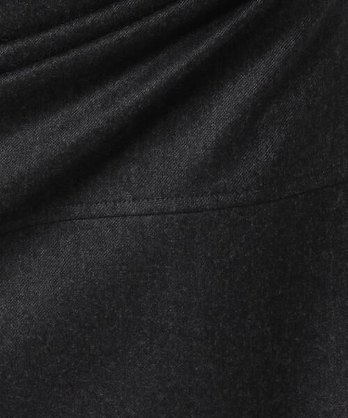 MADAM JOCONDE / マダムジョコンダ ミニ・ひざ丈スカート | ストレッチフラノ 切り替えタイトスカート | 詳細5