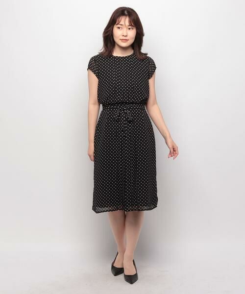 antique】【レア完売品】ドット柄cafeワンピ - メルカリ