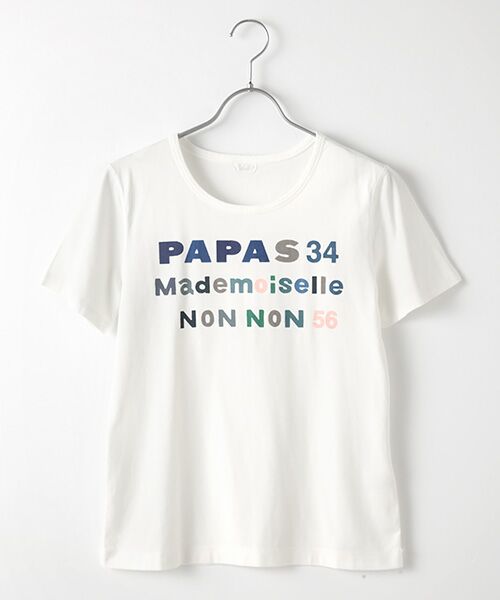 セール シルキースキンタッチプリントtシャツ Tシャツ Mademoiselle Nonnon マドモアゼルノンノン ファッション通販 タカシマヤファッションスクエア