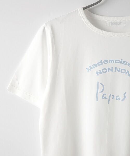 Mademoiselle NON NON / マドモアゼルノンノン Tシャツ | 定番天竺Tシャツ | 詳細2