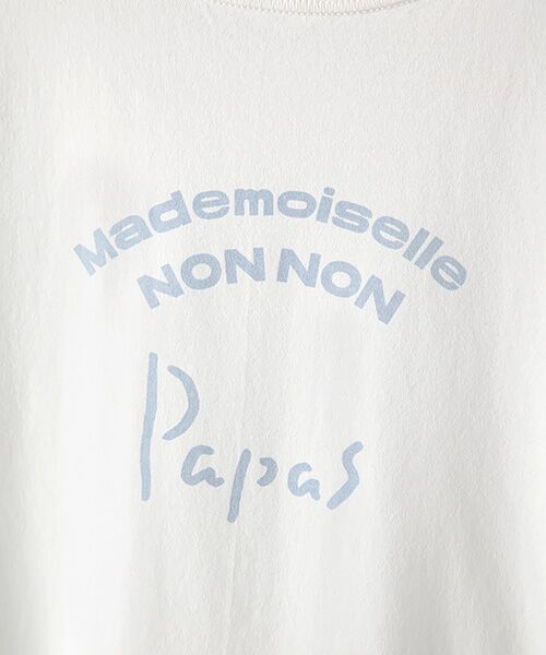 Mademoiselle NON NON / マドモアゼルノンノン Tシャツ | 定番天竺Tシャツ | 詳細5