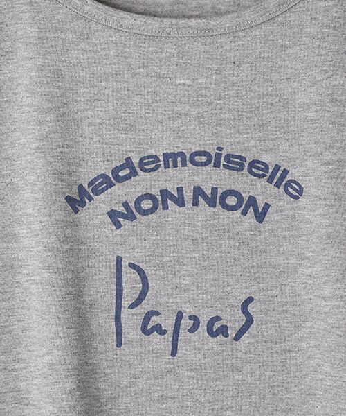 Mademoiselle NON NON / マドモアゼルノンノン Tシャツ | 定番天竺Tシャツ | 詳細6