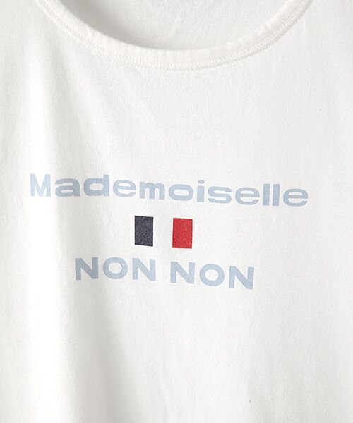 Mademoiselle NON NON / マドモアゼルノンノン Tシャツ | 定番天竺Tシャツ | 詳細7
