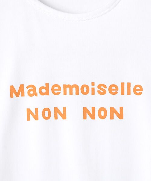 Mademoiselle NONNON / マドモアゼルノンノン Tシャツ | 【WEB限定】定番天竺Tシャツ | 詳細14
