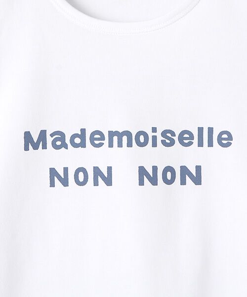 Mademoiselle NONNON / マドモアゼルノンノン Tシャツ | 【WEB限定】定番天竺Tシャツ | 詳細16