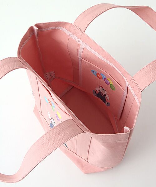 Mademoiselle NON NON / マドモアゼルノンノン トートバッグ | 帆布トートバッグ【風船×シロクマ】 | 詳細4