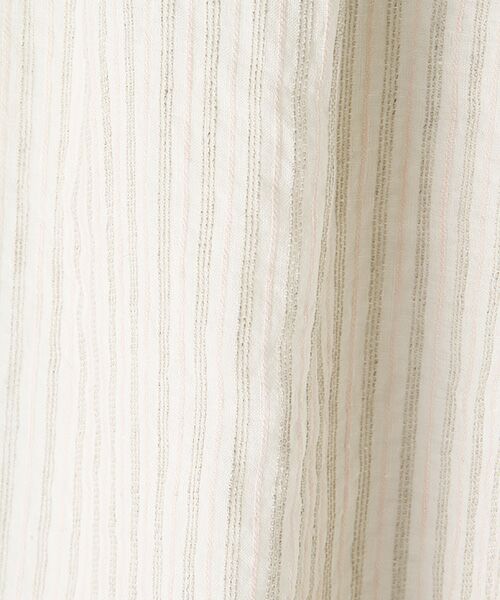 Mademoiselle NON NON / マドモアゼルノンノン ショート・ハーフ・半端丈パンツ | リネンボーダードビー キュロットスカート | 詳細6