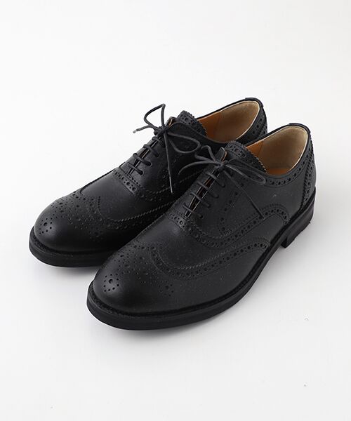 Mademoiselle NON NON / マドモアゼルノンノン ビジネス・ドレスシューズ | ウィングチップ　シューズ（クロ）