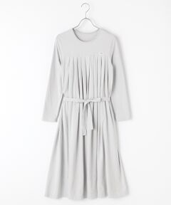 Mademoiselle NON NON / マドモアゼルノンノン ミニ丈・ひざ丈ワンピース | スヴィン×スライディングベア天竺　クルーネックワンピース