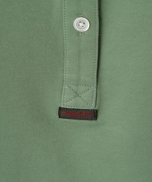 Mademoiselle NON NON / マドモアゼルノンノン ポロシャツ | スビンリサイクルオーガニックソフトフリース　前釦付きプルオーバー | 詳細14