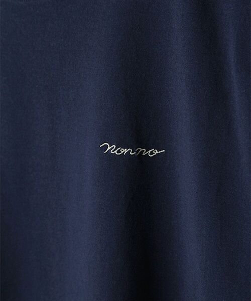 Mademoiselle NON NON / マドモアゼルノンノン Tシャツ | サイロプレミア天竺　衿フライスハイネックTシャツ | 詳細17