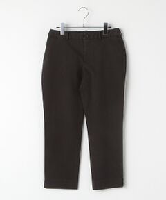 裾フリルクロップドパンツ （ショート・ハーフ・半端丈パンツ