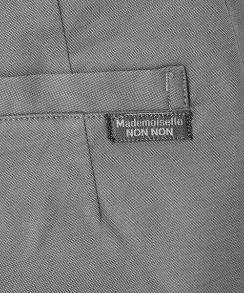 Mademoiselle NON NON / マドモアゼルノンノン その他パンツ | コットンギャバストレッチ　パンツ【8分丈】 | 詳細4