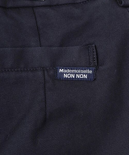 Mademoiselle NON NON / マドモアゼルノンノン その他パンツ | コットンギャバストレッチ　パンツ【8分丈】 | 詳細8