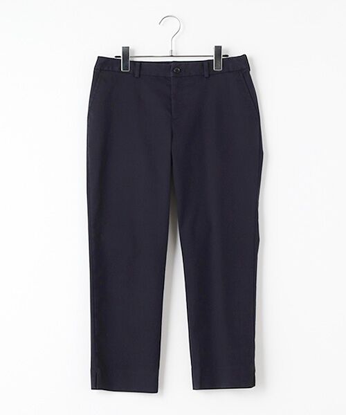 Mademoiselle NON NON / マドモアゼルノンノン その他パンツ | コットンギャバストレッチ　パンツ【8分丈】（コン）