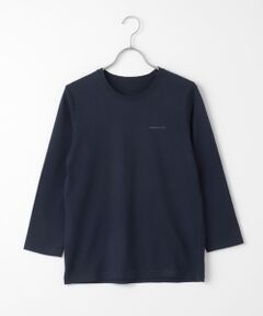 【定番】グレース天竺　クルーネックTシャツ【8分袖】