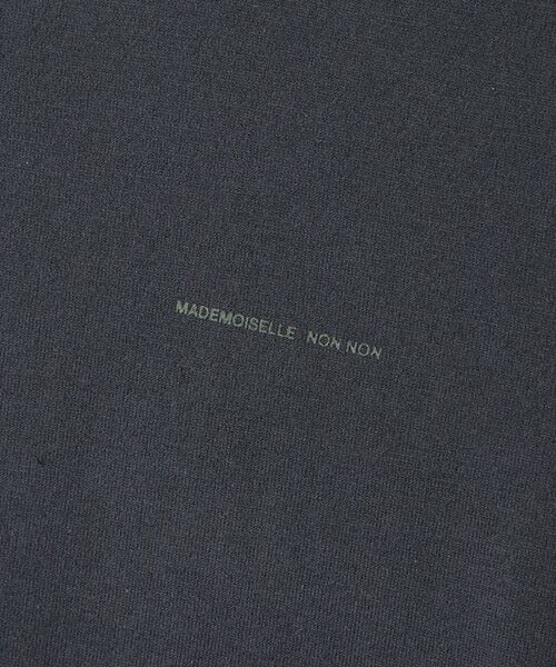 Mademoiselle NON NON / マドモアゼルノンノン Tシャツ | 【定番】グレース天竺　クルーネックTシャツ【8分袖】 | 詳細10