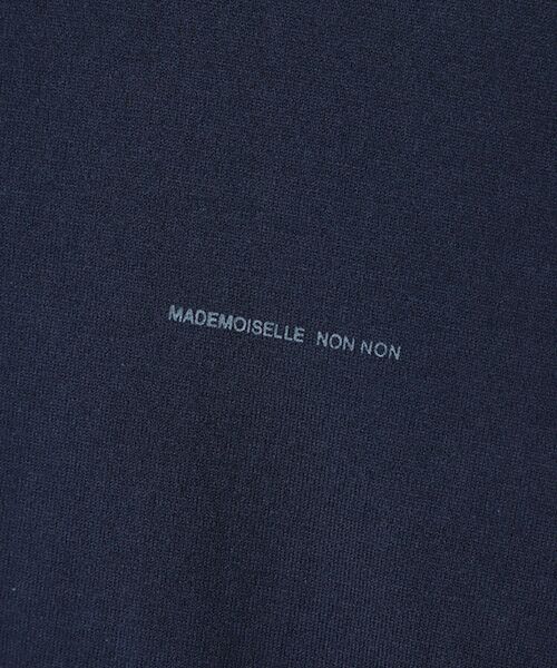 Mademoiselle NON NON / マドモアゼルノンノン Tシャツ | 【定番】グレース天竺　クルーネックTシャツ【8分袖】 | 詳細19