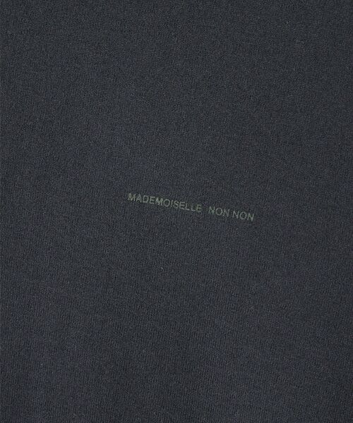 Mademoiselle NON NON / マドモアゼルノンノン Tシャツ | 【定番】グレース天竺　クルーネックTシャツ【長袖】 | 詳細16