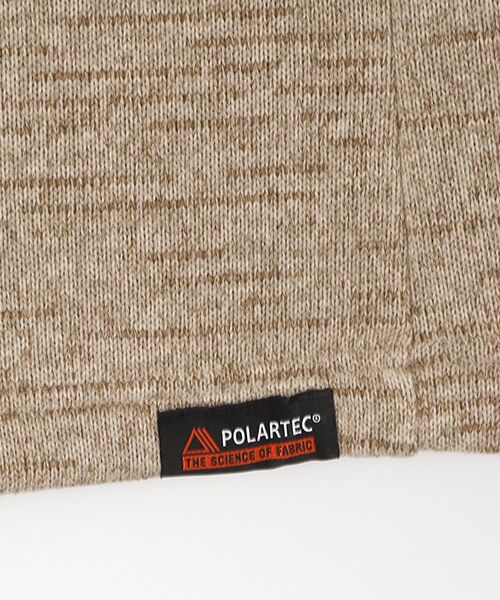 Mademoiselle NON NON / マドモアゼルノンノン ベスト | リサイクルポリエステルポーラテックフリース　フーデッドベスト | 詳細5