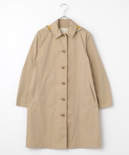 everyone フード付き ステンカラーコート M ベージュ　1LDK ベージュ フード付き ステンカラーコート everyone フード付き ステン