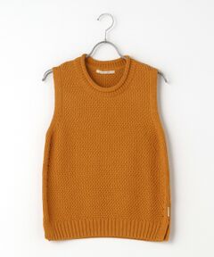 Mademoiselle NON NON ネイビー ダウンベスト　美品 Mademoiselle NON NON『ダウンベスト』 ｜ PAPAS COMPANY｜パパス