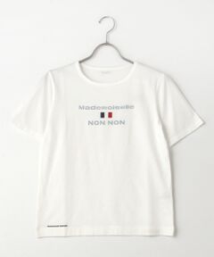 【定番】マハバーラ天竺　ロゴプリント半袖Tシャツ