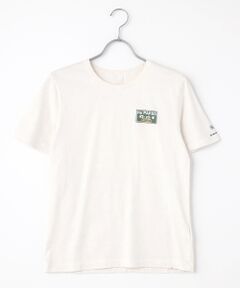 Re PAPAS PROJECT 岩合氏コラボTシャツ【シロクマお花】