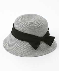 Mademoiselle NON NON / マドモアゼルノンノン ハット | ペーパーブレードリボン　クロッシェ