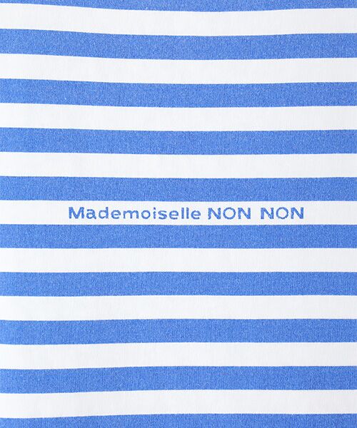 Mademoiselle NON NON / マドモアゼルノンノン Tシャツ | ヴィンテージボーダープリント天竺　半袖Tシャツ | 詳細16