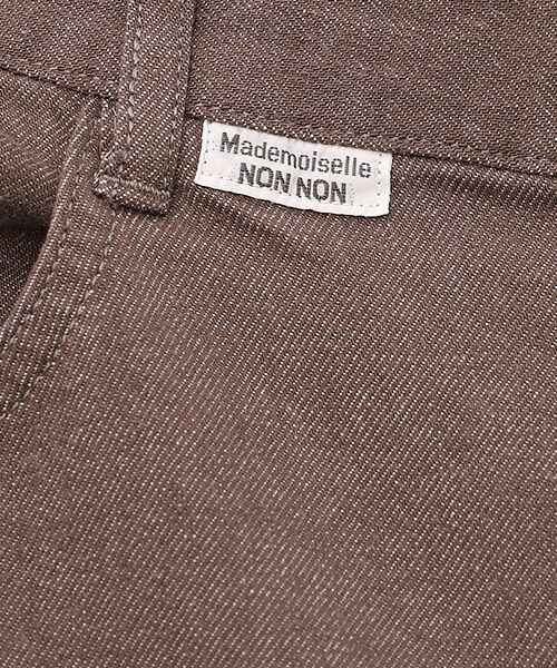 Mademoiselle NON NON / マドモアゼルノンノン デニムパンツ | オーガニックラフィ ストレッチデニムパンツ【8分丈】 | 詳細8