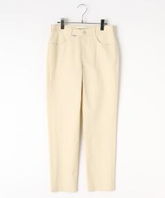 Mademoiselle NON NON / マドモアゼルノンノン チノ・ワークパンツ | 甘撚超長綿ライトチノGENDAI加工　パンツ【8分丈】