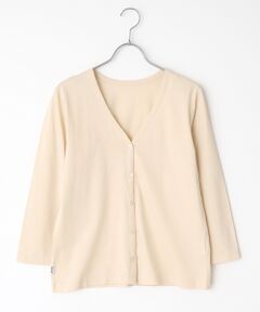 Mademoiselle NON NON オフホワイトリブカーディガン 新品です Mademoiselle NON NON / マドモアゼルノンノン （レディース