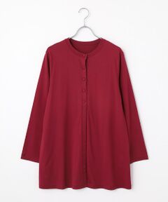 Mademoiselle NON NON / マドモアゼルノンノン カーディガン・ボレロ | スーピマコンパクトグレース天竺 カーディガン