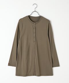 Mademoiselle NON NON / マドモアゼルノンノン カーディガン・ボレロ | スーピマコンパクトグレース天竺 カーディガン