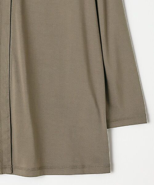 Mademoiselle NON NON / マドモアゼルノンノン カーディガン・ボレロ | スーピマコンパクトグレース天竺 カーディガン | 詳細9