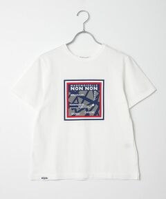 【60th Anniversary Collection】59/2コンパクトヤーン天竺エアシエロフォン加工　クルーネック半袖Tシャツ【フランス・パリ地図柄】