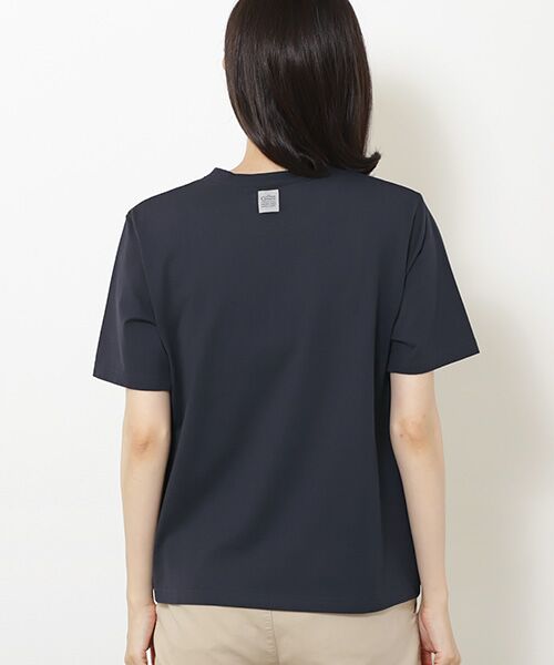 Mademoiselle NON NON / マドモアゼルノンノン Tシャツ | 40/2トルコオーガニック天竺　クルーネック半袖Tシャツ【NON NOロゴ+スニーカーモチーフ】 | 詳細12