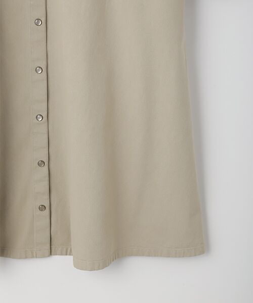 Mademoiselle NON NON / マドモアゼルノンノン ロング・マキシ丈ワンピース | 7.9OZナチュラルデニム　ワンピース | 詳細4