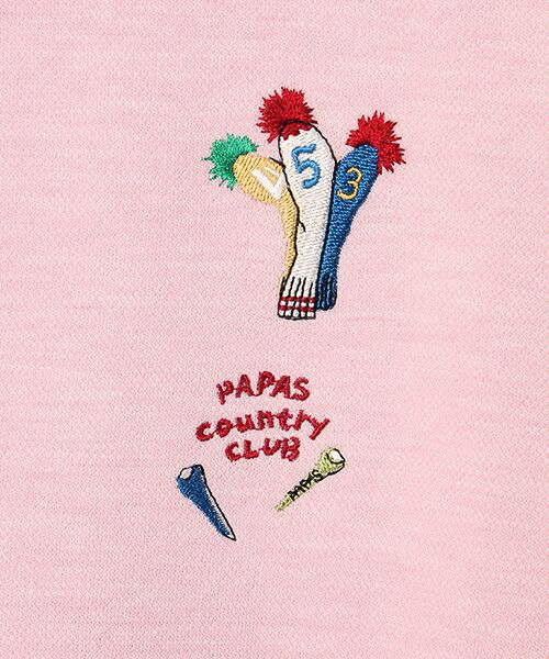 Mademoiselle NON NON / マドモアゼルノンノン ポロシャツ | 【レディース】ソリストヒートストレッチ鹿の子スムース裏起毛　ポロシャツ【9分袖】 | 詳細9