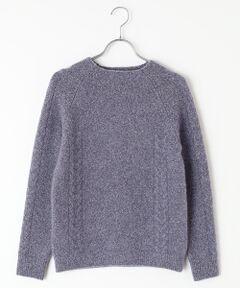 CASHMERE/SILK ROYAL BOUCLE　ボトルネックセーター