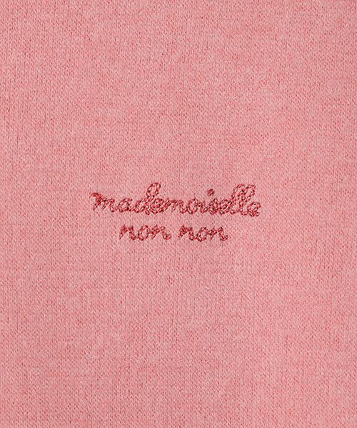 Mademoiselle NON NON / マドモアゼルノンノン Tシャツ | 1/25ソリストヒートストレッチリブ表ピーチ起毛　ハイネックTシャツ | 詳細7